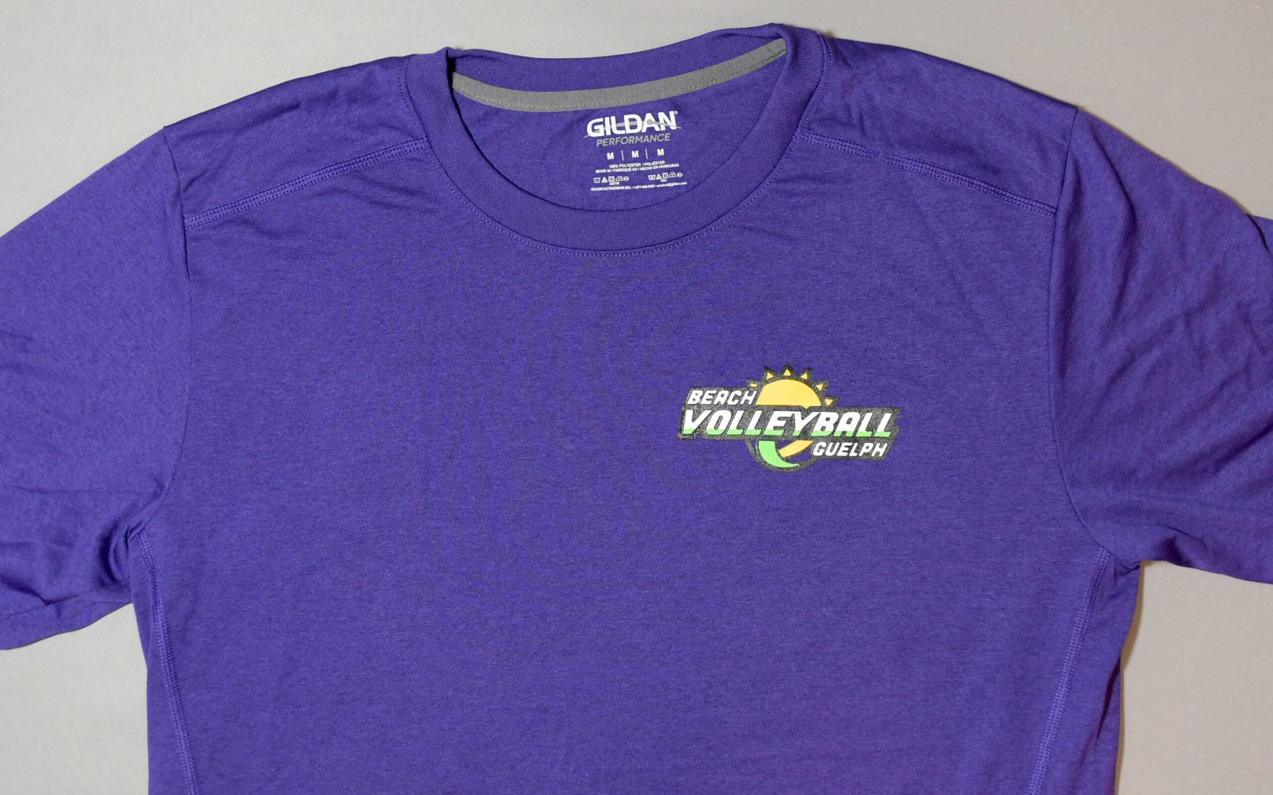 Purple Beach Volleyball tshirt
